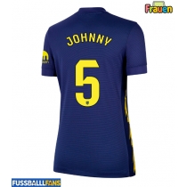 Atletico Madrid Johnny Cardoso #5 Auswärtstrikot Frauen 2025-26 Kurzarm